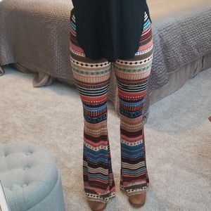 Wrangler flare printed pants